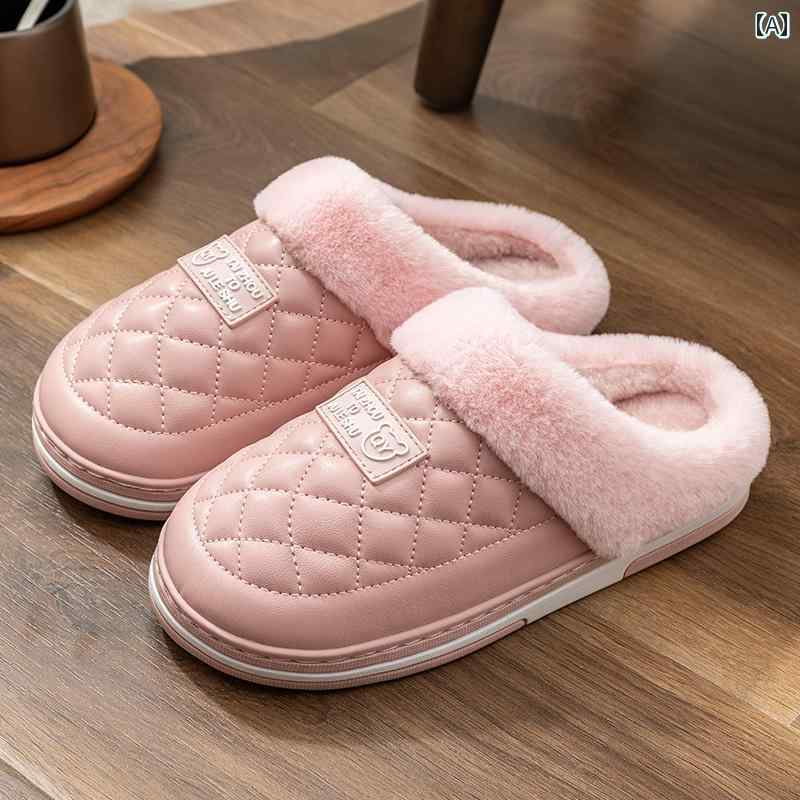 スリッパ 家庭 ルームシューズ 秋冬 室内 ホーム 快適 滑りにくい 暖かい メンズ レディース 生活雑貨 防水