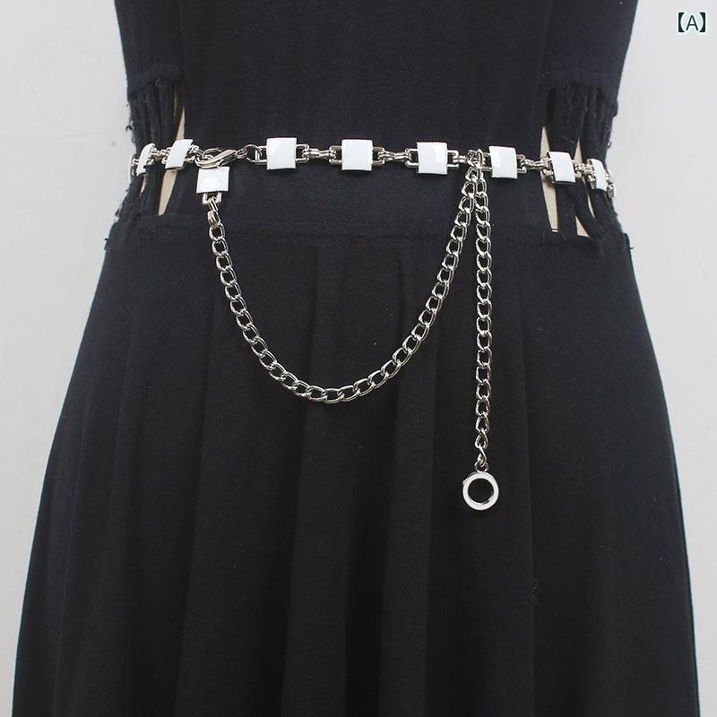 ベルト ウエストチェーン レディース 大人 アクセサリー 美しい アップ ドレス 調節可 パーティー エレガント 豪華感 装飾 上品 ファッション