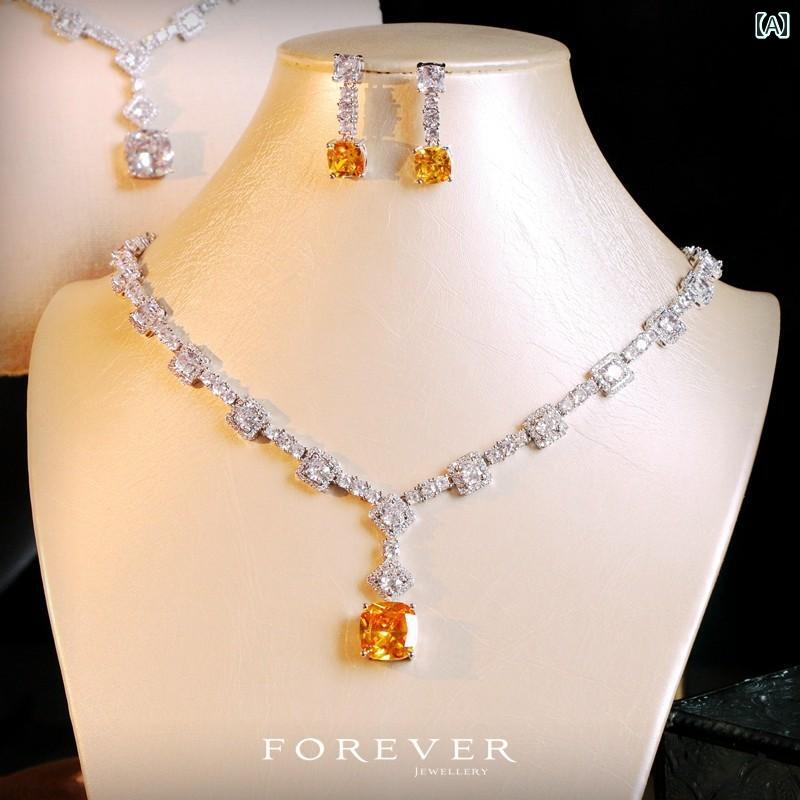 ブライダル アクセサリー ネックレス レディース セット ピアス エレガント きれいめ きらきら シンプル 上品 結婚式 花嫁 パーティー