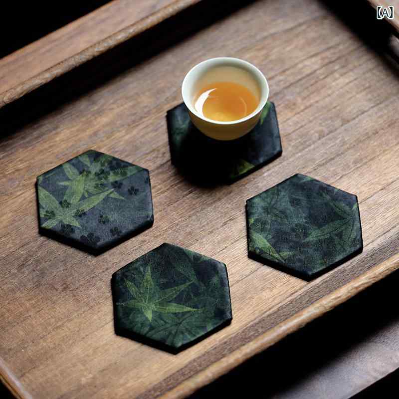 セキュアデポのインテリア テーブルクロス ランチョンマット コースター ガーゼ ティーマット ポット クッション ドライ バブル ティーマット｜アングル2