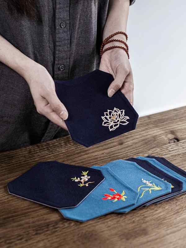 ティーマット レトロ おしゃれ キッチン品 テーブルクロス マット コースター 吸水性 断熱 シート 雑貨..