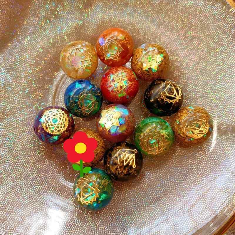 ペンダント おしゃれ ネックレス ビーズ 健康 DIY ジュエリー 水晶玉 幸運 お守り