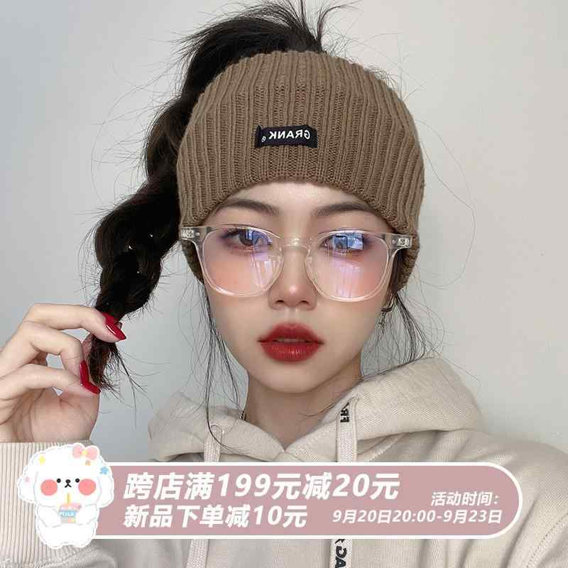 ワイド ヘアバンド 冬 ニット ヘッドバンド ウールニット ヘアアクセサリー ヘアバンド