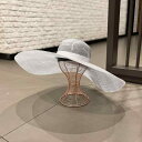 帽子 アメリカ つば レディース 日よけ帽子 レディース 日焼け防止 夏 旅行 海辺 休暇 ビーチ 帽子