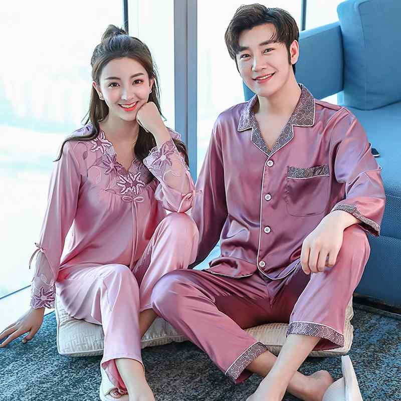 パジャマ ルームウェア カップル レディース 秋 薄手 上品 長袖 メンズ 春夏 シンプル スーツ メンズ 大きめサイズ ラグジュアリー