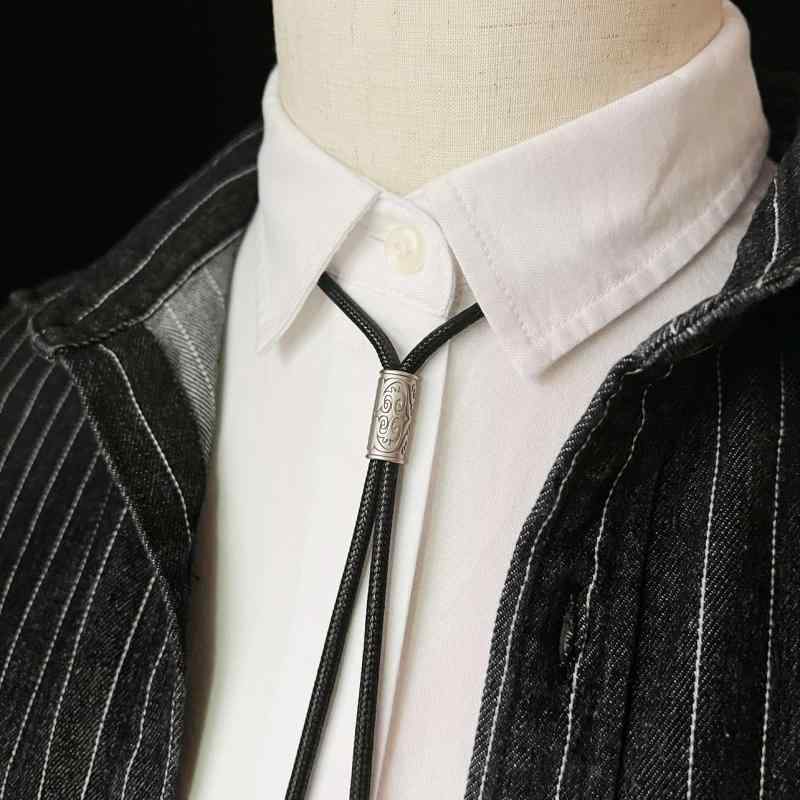 ループタイプ 首飾り シンプル小さめ Tシャツ ファッション ポロタイ メンズ デイリー アクセサリー 調..