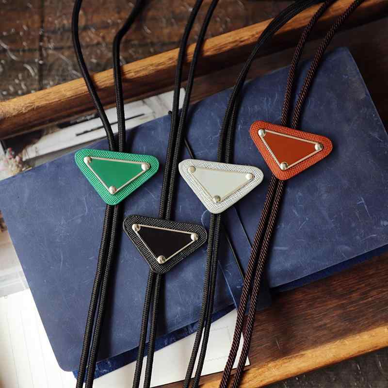 ループタイ カジュアル ブラック 逆三角形 PU レザー ブランク ワー ドレス ボロタイ メンズ ボロタイ レジャー アカデミー スイート クール