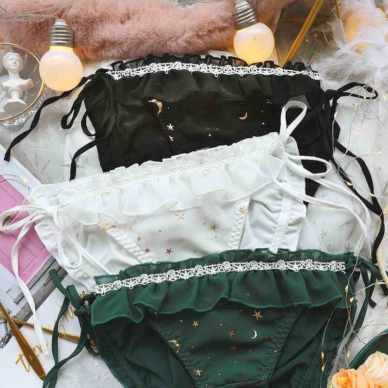 パンティー 下着 レディース 夏 薄 乳 綿 股 痕跡し ローウエスト ソフト ひんやり 涼しい 快適 かわいい 女の子 ブリーフ 紐