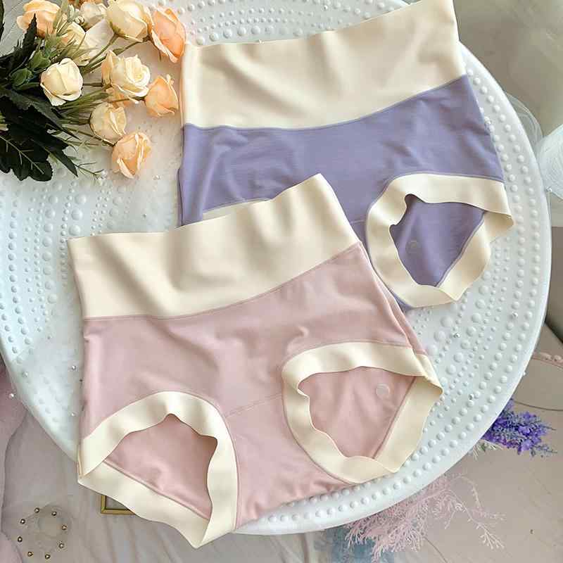 モーダル 清涼感 ハイウエスト 下着 レディース 夏 シンプル かわいい