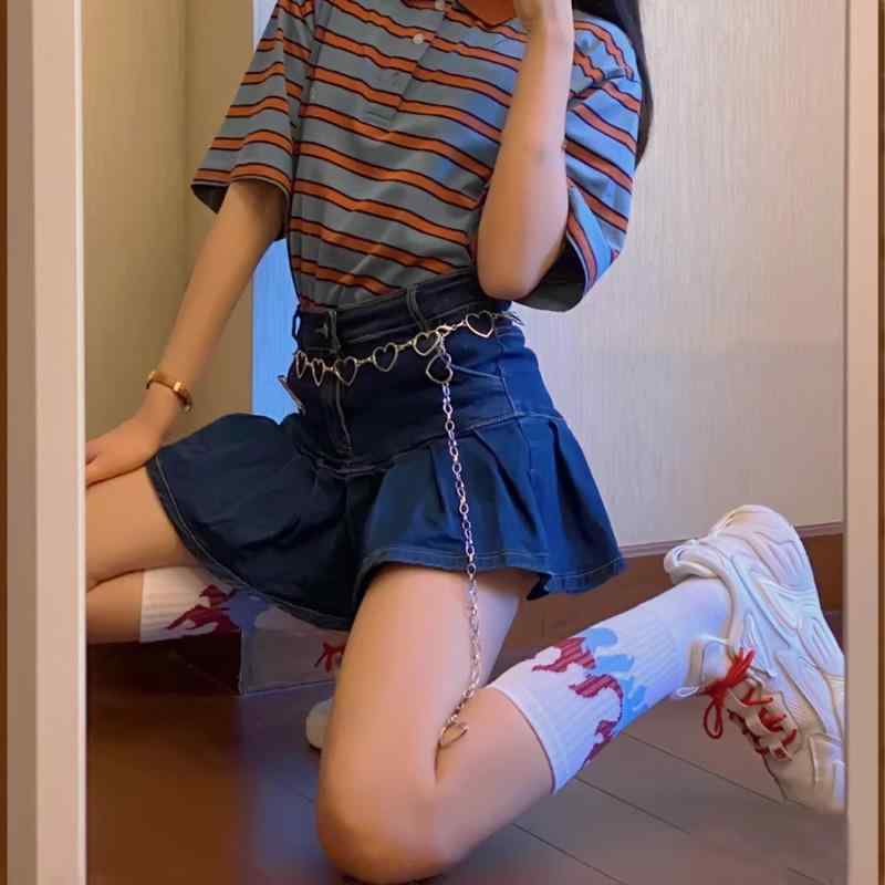 Other - ウエストチェーン ハート ロリータ ガール 腰 ベルト 韓国 スカート パンツ アクセサリー