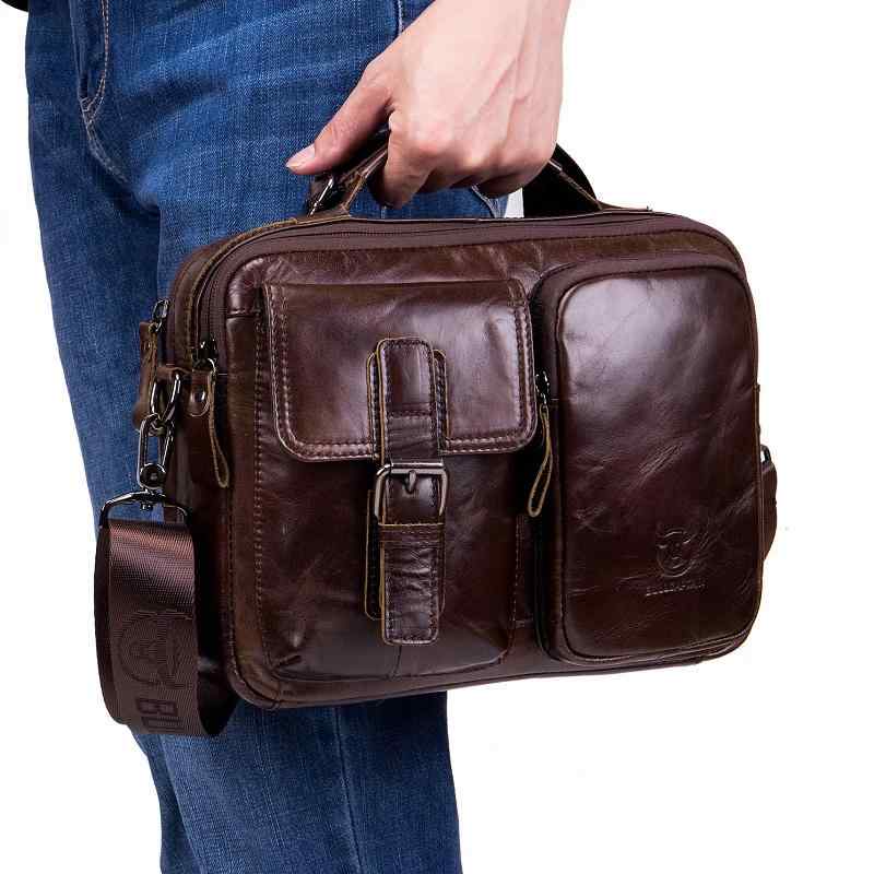 メンズバッグ ショルダーバッグ メッセンジャーバッグ ビジネスバッグ レザー 牛革 ビジネス メンズ カジュアル