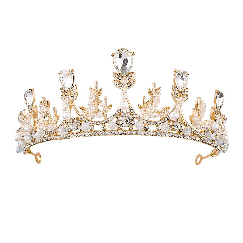 ティアラ クラウン 王冠 ジュエリー 誕生日 ギフト ヘアアクセサリー 髪飾り カチューシャ ウェディング 大人 レディース 大人式 エレガント 結婚式 アクセ...