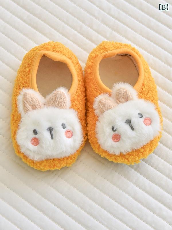 ルームシューズ 暖かい シンプル ナチュラル かわいい ベビー 赤ちゃん キッズ 乳幼児 子供 男の子 女の子 子育て中 おうち時間 春秋 2