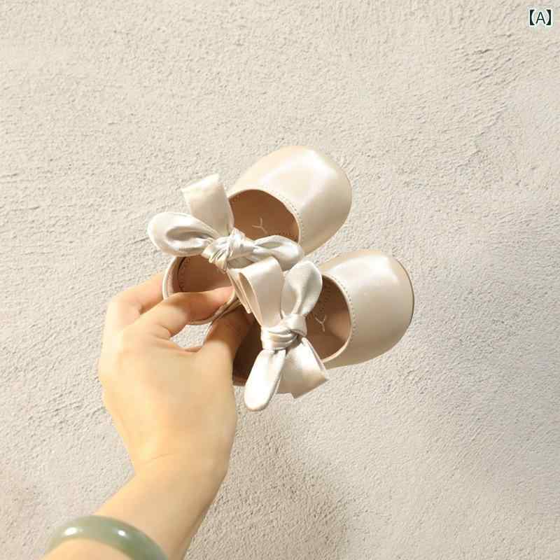 ベビー キッズ シューズ ソフトレザー 秋冬 フォーマル エレガント セレモニー 幼児 靴 ソフトソール 滑りにくい グリーン サテン プリンセス 赤ちゃん 女の子 革靴