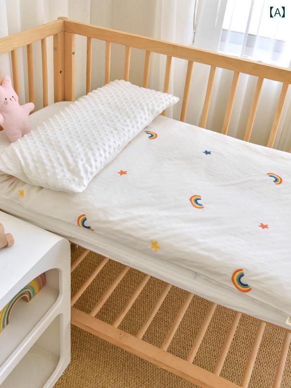 ベビーベッド 敷布団カバー シンプル ナチュラル かわいい ベビー 赤ちゃん キッズ 乳幼児 子供 男の子..