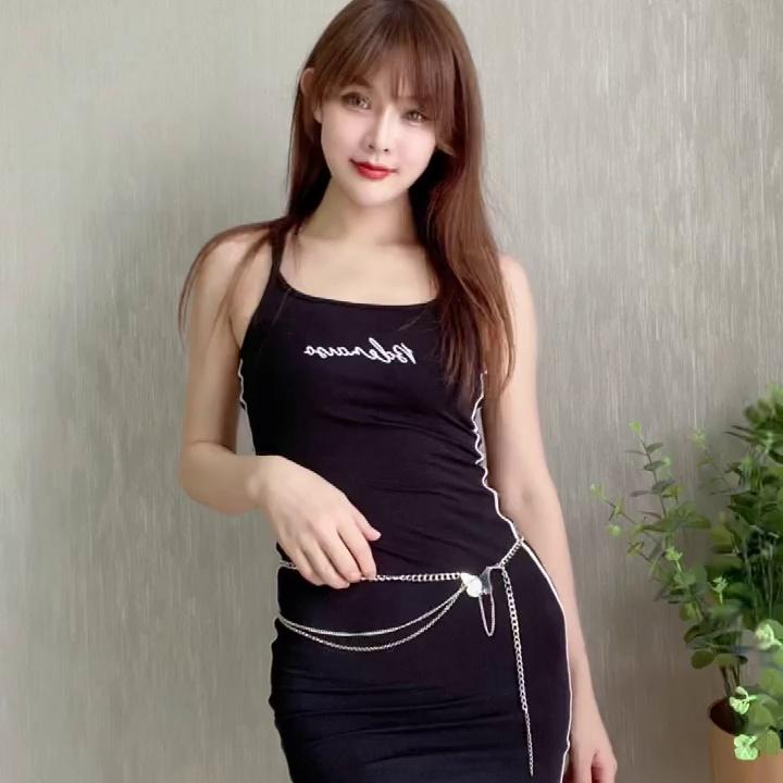 ウエスト チェーン ガーリー レディース バタフライ レディース 豪華感 ボディ メタル ベルト パンツ ..