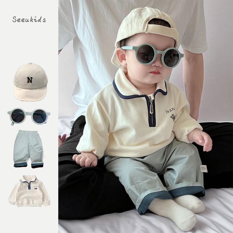 ベビー服 赤ちゃん かわいい おしゃれ 春 カジュアル パンツ 帽子 小物 アクセサリー レイヤリング ト..