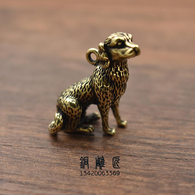 ペンダント 中国風 アクセサリー レトロ 銅 犬 キーホルダー ペンダント 真鍮 12干支 犬 ペンダント 銅 犬 キーホルダー ペンダント ギフト