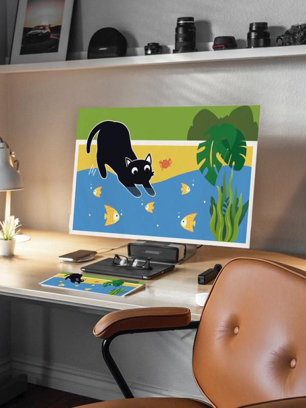 パソコン カバー コンピュータ デスクトップ キーボード ダストカバー 3点セット 保護 布 かわいい PCアクセサリー