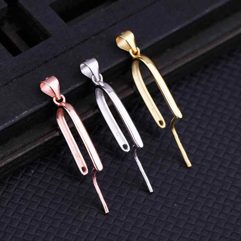 スターリング シルバー ペンダント バックル アンバー バックル ヘッド スターリング シルバー シルバー クリップ