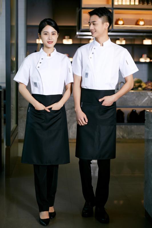 厨房 ユニフォーム 制服 作業着 おしゃれ ファッション 業務 キッチン シェフ メンズ 半袖 夏 ケータリ..