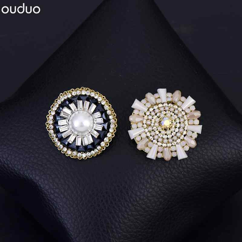 ブローチ レディース おしゃれ 卒業式 入学式 セレモニー レトロ アンチグレア 253cm バックル ラウンド レディース コサージュ フラワー アクセサリー