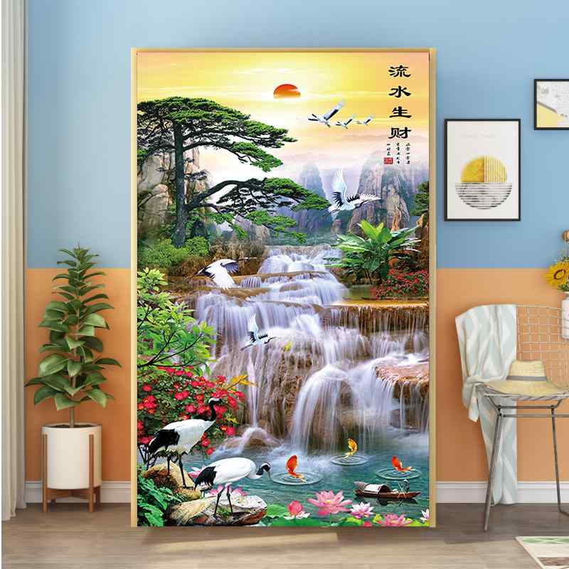 間仕切り カーテン 装飾 本棚カバー 本棚 カーテン キャビネット ドア カーテン パンチ フリー