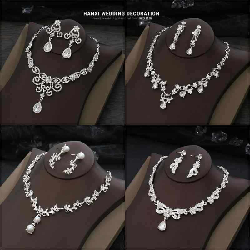 アクセサリー ネックレス イヤリング ジュエリー ブライダル イヤー ストーン 結婚式 レディース チェ..