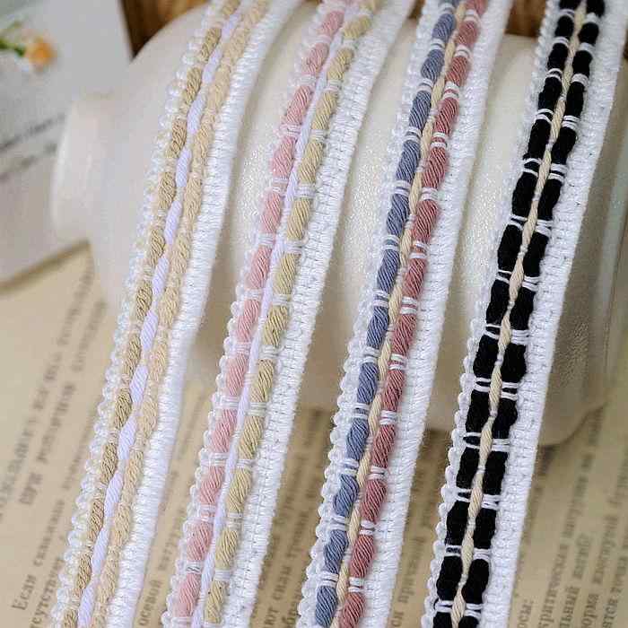 生地 布 15cm幅 feng カラー ブロック ウェビング レース 襟 スカート 衣装 付属品 帽子 装飾 レース ..