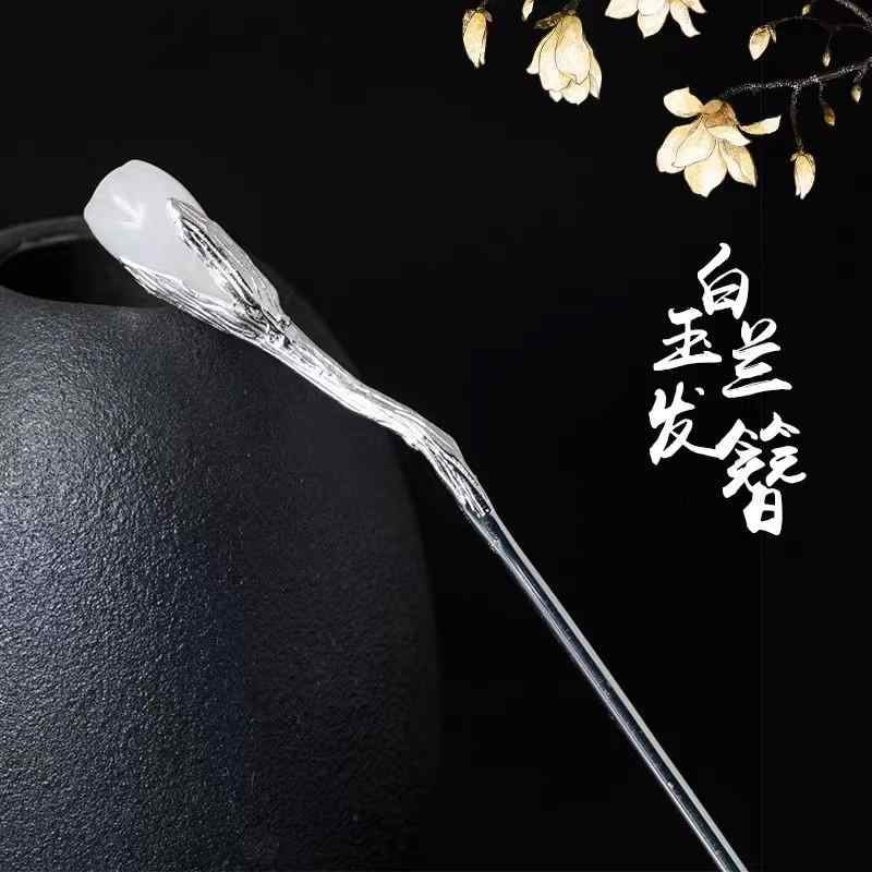 かんざし ヘアピン アクセサリ― レディース 髪飾り ヘアアクセサリー 頭飾り シンプル シルバー レトロ..