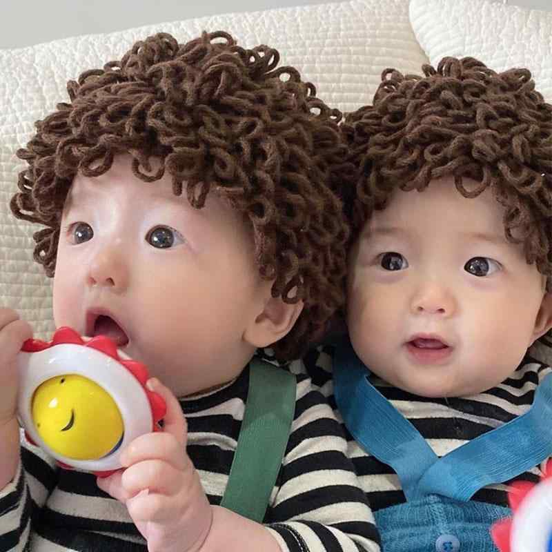 Other - キッズ ベビー 帽子 韓国 秋冬 赤ちゃん かわいい 形 帽子 メンズ レディース 赤ちゃん 暖かい ウール 帽子