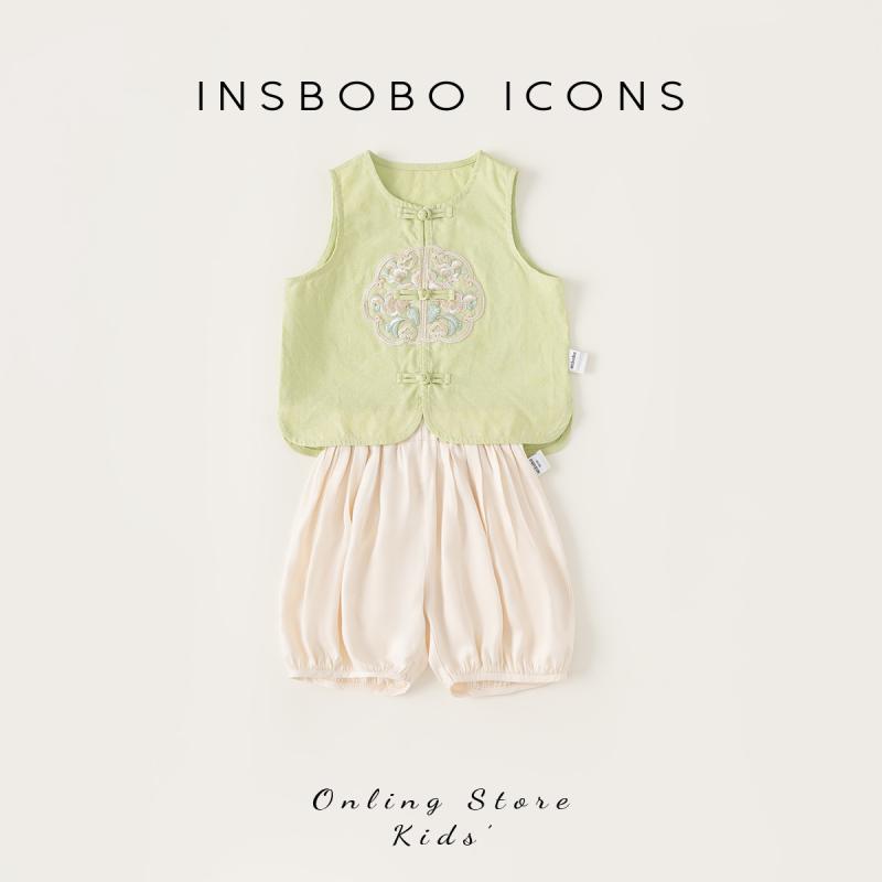 ベビー 子供服 キッズ トップスベスト ショートパンツセット メンズ レディース兼 かわいい おしゃれ 着やい 動きやい 快適 韓国 外遊び アウトドア レジャー 海 プール 学校 幼稚園 保育園