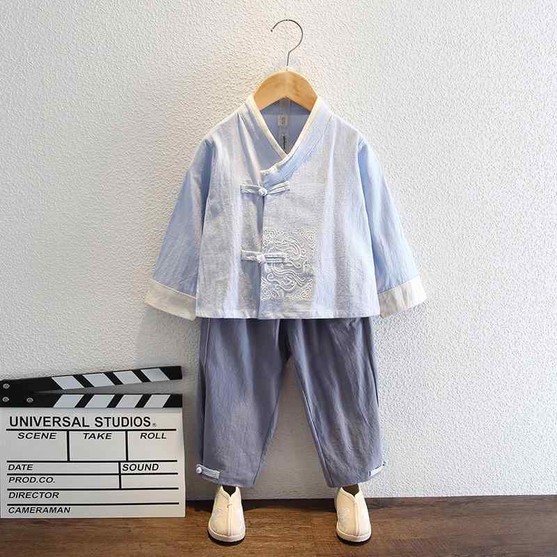 Other - 子供服 男の子 韓服スーツ 中華風 パーティー 発表会 お呼ばれ 祝賀会 コスプレ 春秋 おしゃれ スタイリッシュ キッズ