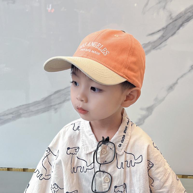 キッズ ベビー 帽子 かわいい ハット 子供 野球帽 春秋 韓国 薄手 バイザー 男の子 女の子 子供 ひさし..