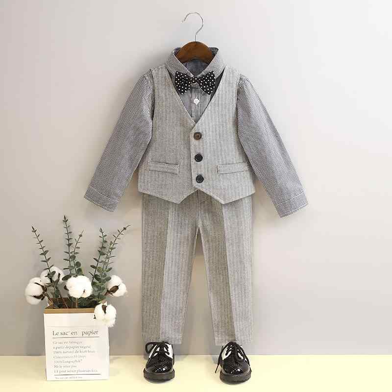 キッズ ベビー 男の子 セレモニー おしゃれ着 子供 ベスト スーツ 春 ウェディング 赤ちゃん 誕生日 英国 紳士 パフォーマンス