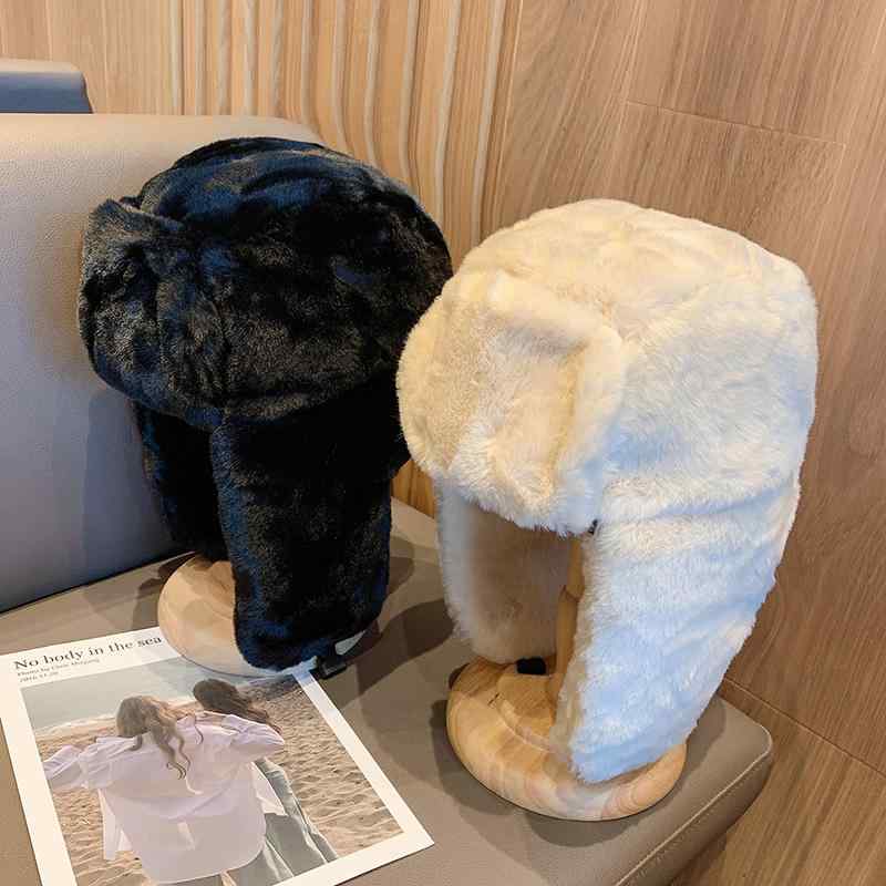 パイロット キャップ 帽子 レディース ロシア帽子 メンズ 冬 韓国 防寒 帽子 冬 サ...
