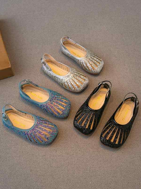 女の子 革靴 春秋 子供 靴 女の子 プリンセスシューズ ソフトソール 柔らかい 疲れにくい 靴 ベビー シューズ 貝殻 サンダル