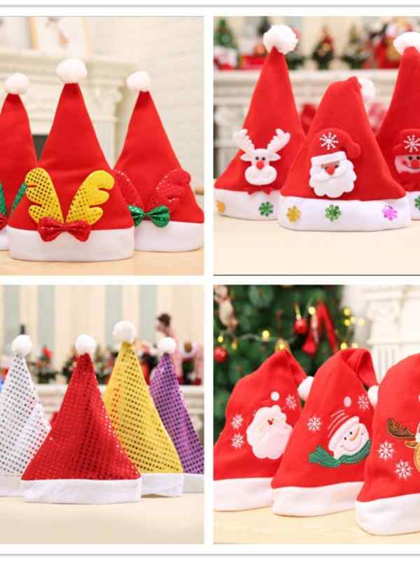 クリスマス 装飾 クリスマスツリー 帽子 大人 子供 雪るま パーティー コスプレ サンタクロース んがり帽子 トナカイ 雪るま 三角帽