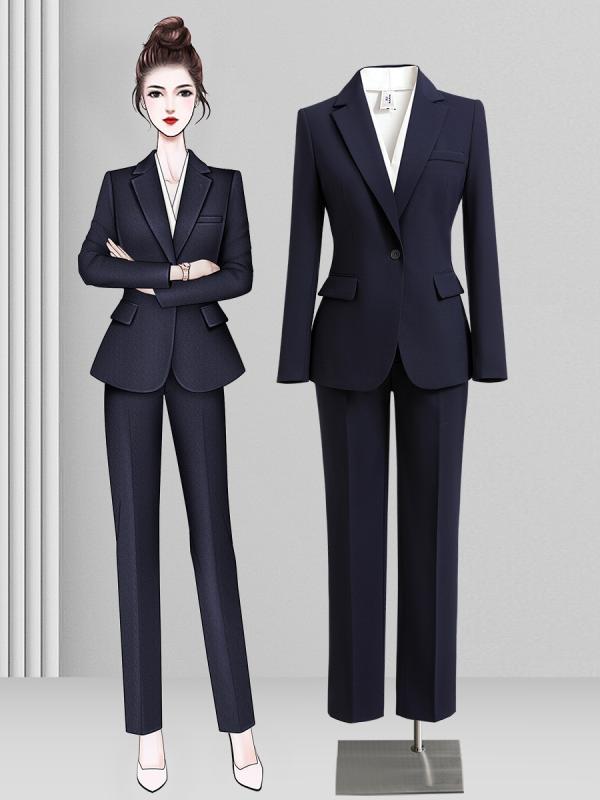 Rakuten - レディース スーツ セットアップ ビジネス 春秋 ホテル フロント ジュエリーショップ 美容室 受付 作業着 制服 仕事