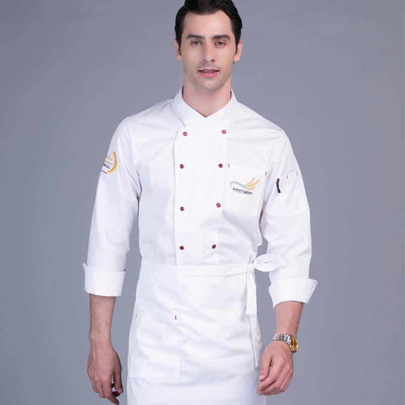 ホテル レストラン 食堂 バック キッチン キッチン ベーキング ケーキ 衣装 シェフ ユニフォーム オー..