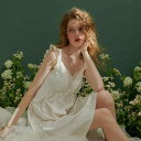 ネグリジェ レディース レース フリル シフォン キャミワンピース ガウン ドレス ローブ 透け感 上品 お姫様 ゆるかわ 細見え ルーム ナイト ホームウェア お家 お泊り 入院 リラックス リゾート 女子会 夜 映え 美シルエット