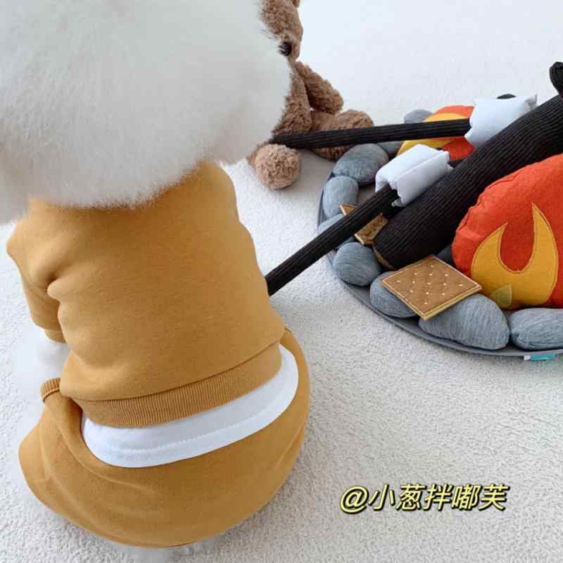 ペット品 洋服 ワンちゃん 猫ちゃん おしゃれファッション 犬 スポーツウェア 秋冬 おしゃれ カジュアル 服 猫 ビションフリーゼ テディ コーギー ペット 小型犬 四足服