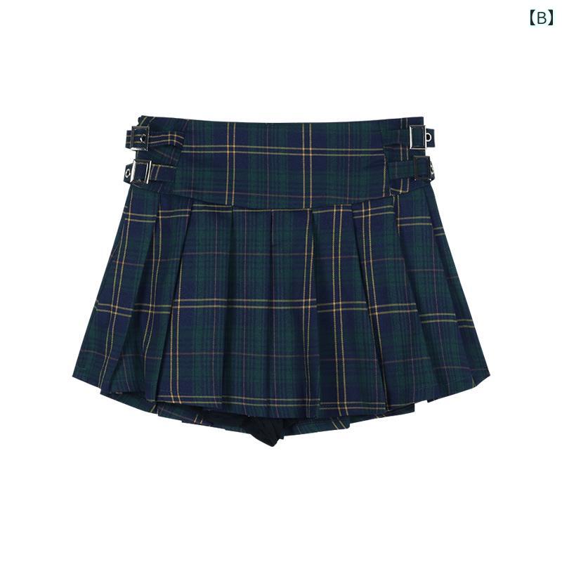 シャツ ブラウス ミニスカート セットアップ 長袖 春 へそ出し 制服 JKファッション キュート スタイリッシュ レディース