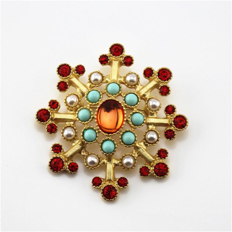 レディース ファッション アクセサリー オールシーズン 装飾 韓国 アンティーク ヴィンテージ風 コサージュ ブローチ ピン
