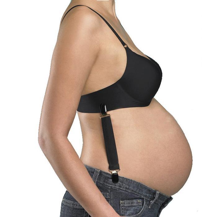 サスペンダー ブレース クリップ パンツ 下着 ストレッチ性 固定 脱落防止 ストレッチ 調節可能 滑りにくい レディース