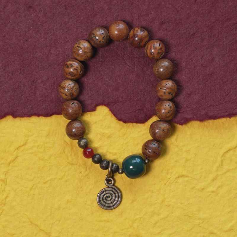 ブレスレット レトロ 単一 サークル レディース アクセサリー オールシーズン メンズ エスニック ユニセックス おしゃれ