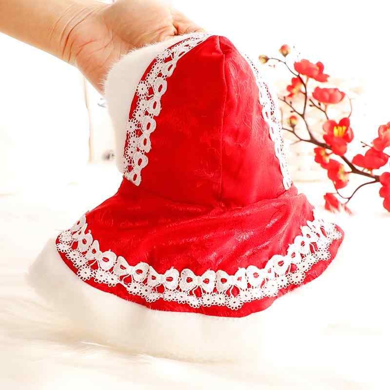 ペット品 洋服 ワンちゃん 猫ちゃん フード おしゃれ 犬服 猫 マント プリンセス マント 漢服 ぬいぐるみ ポケット ショート 厚手 小型 犬 テディ ペット