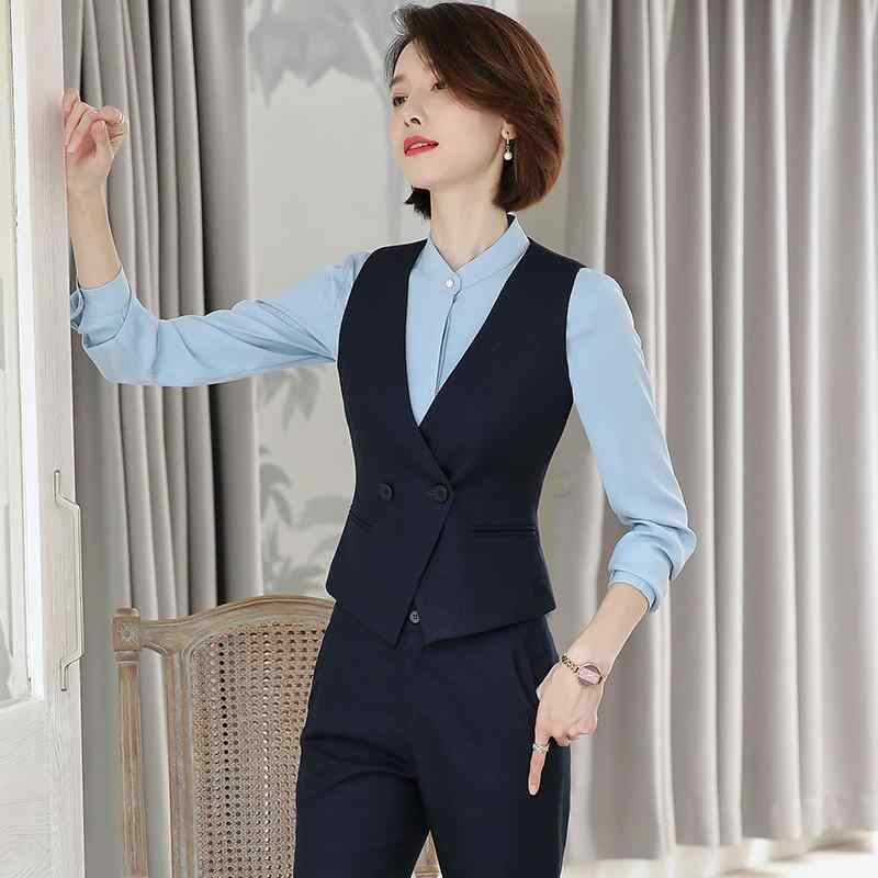 レディース 婦人服 レディース スタイリッシュ 洗練 ベスト 春秋 夏 英国風 フレンチ ベスト 薄手 パンツ スカート 大きめサイズ