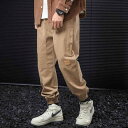 カジュアル パンツ 春秋 メンズ ストレッチ アメリカ マルチ ポケット レギンス 大きめサイズ パンツ おしゃれ ズボン ストレッチ性 タイアップ レジャー アウトドア
