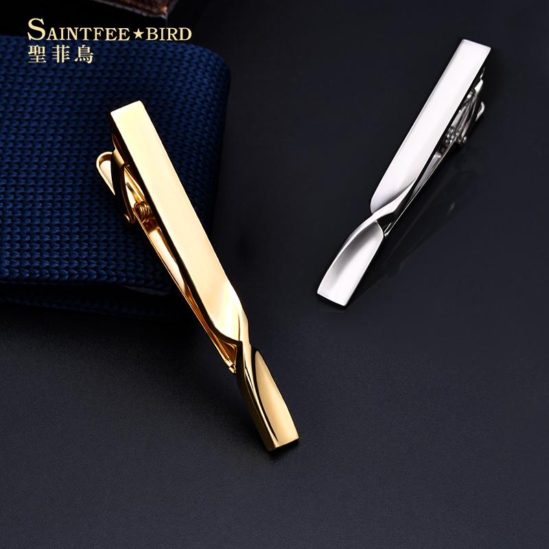 メンズ フォーマル ビジネス おしゃれ紳士 メンズ カラー クリップ タイピン メンズ ビジネス タイ ク..